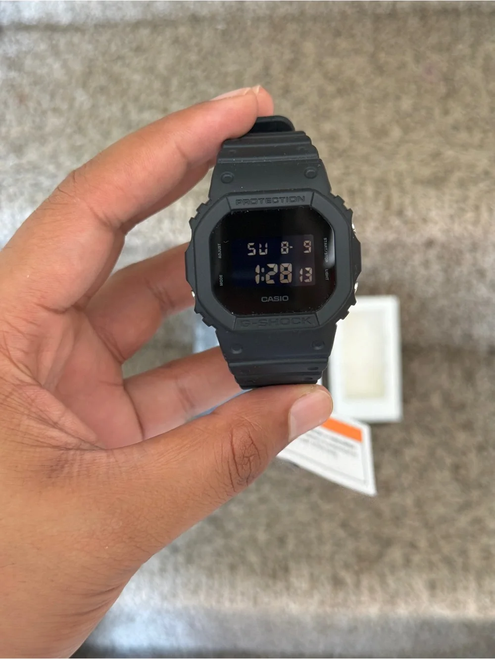 G-Shock Casio Digital Sport Watch - Black Mens Classic squre watch